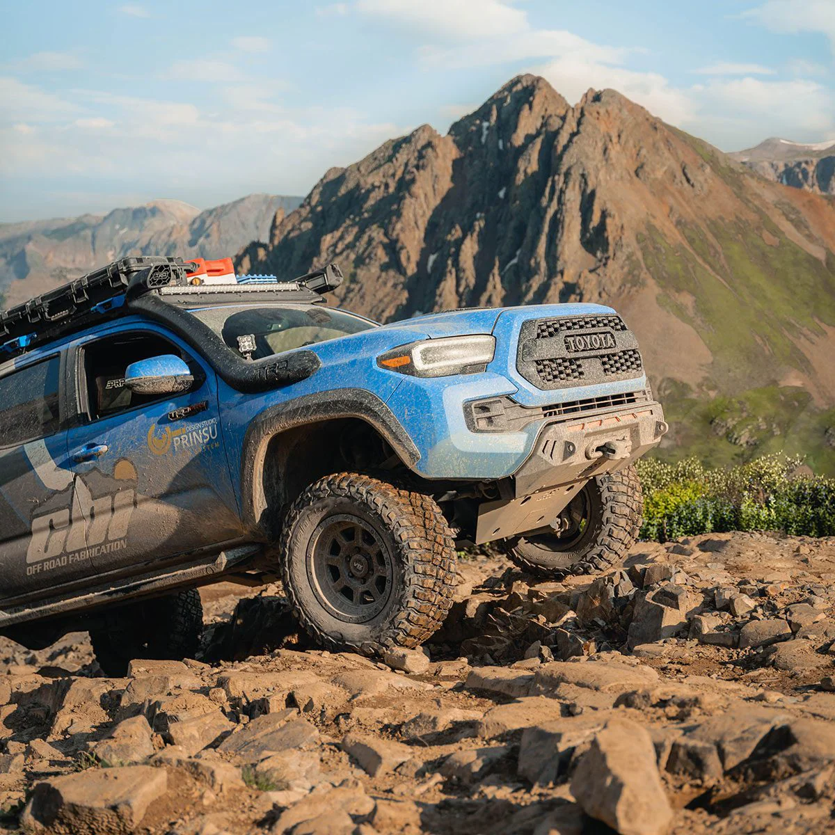Prinsu Special Edition Toyota Tacoma Desert Air Intake Cab Rack | 2005-2023 - Image 3
