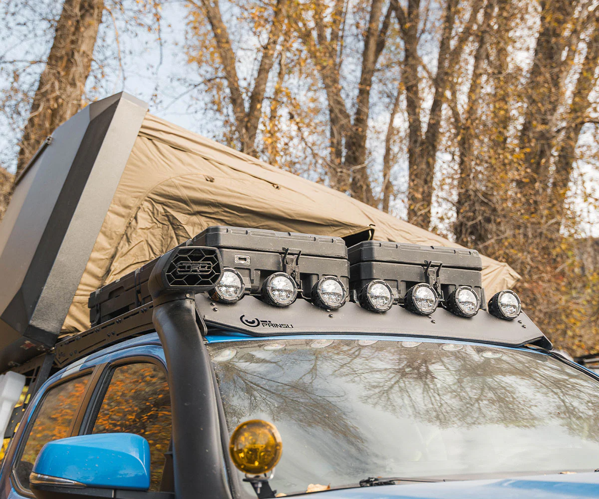 Prinsu Pro Toyota Tacoma Desert Air Intake Cab Rack | 2005-2023 - Image 3