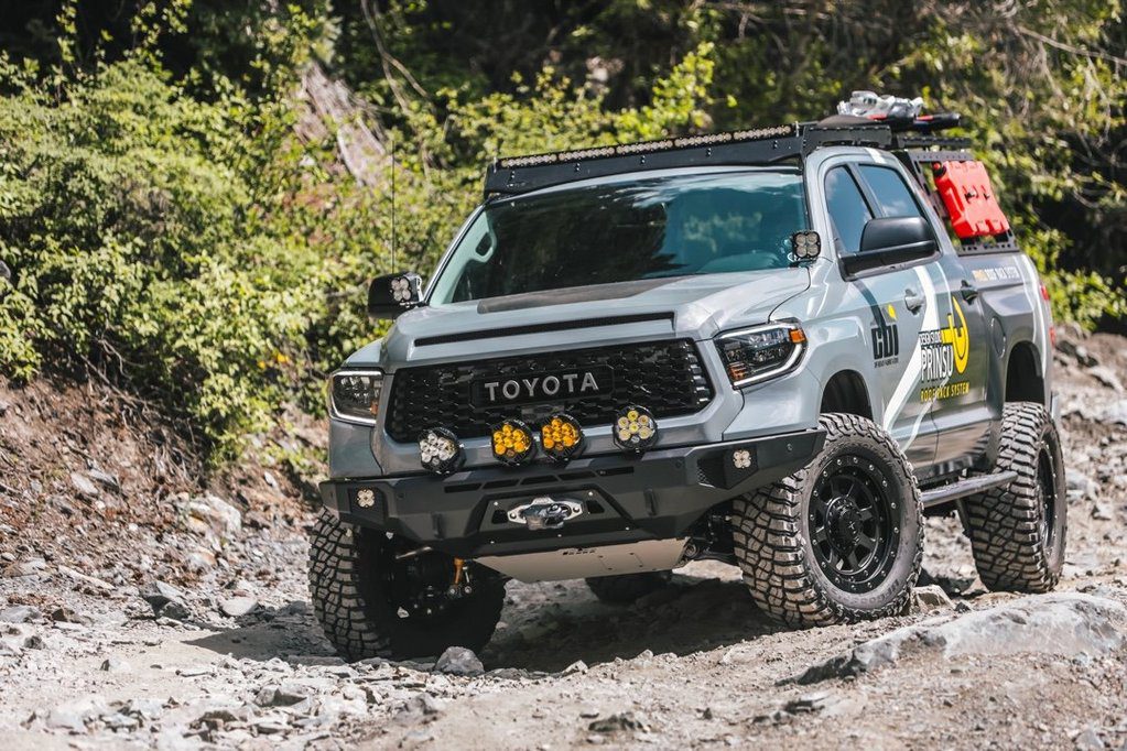 Prinsu Toyota Tundra CrewMax Cab Rack | 2007-2021 - Image 2