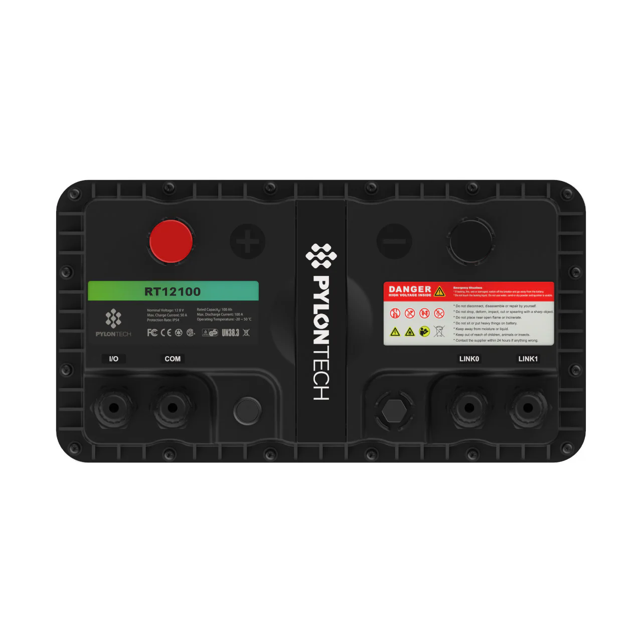 Pylontech RT12100 - Heated Lithium Iron Phosphate (LiFePO4) IP67 Battery - Image 2