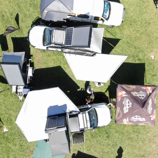 Quick Pitch 180 Left Hand Side Weathershade Awning - Image 4
