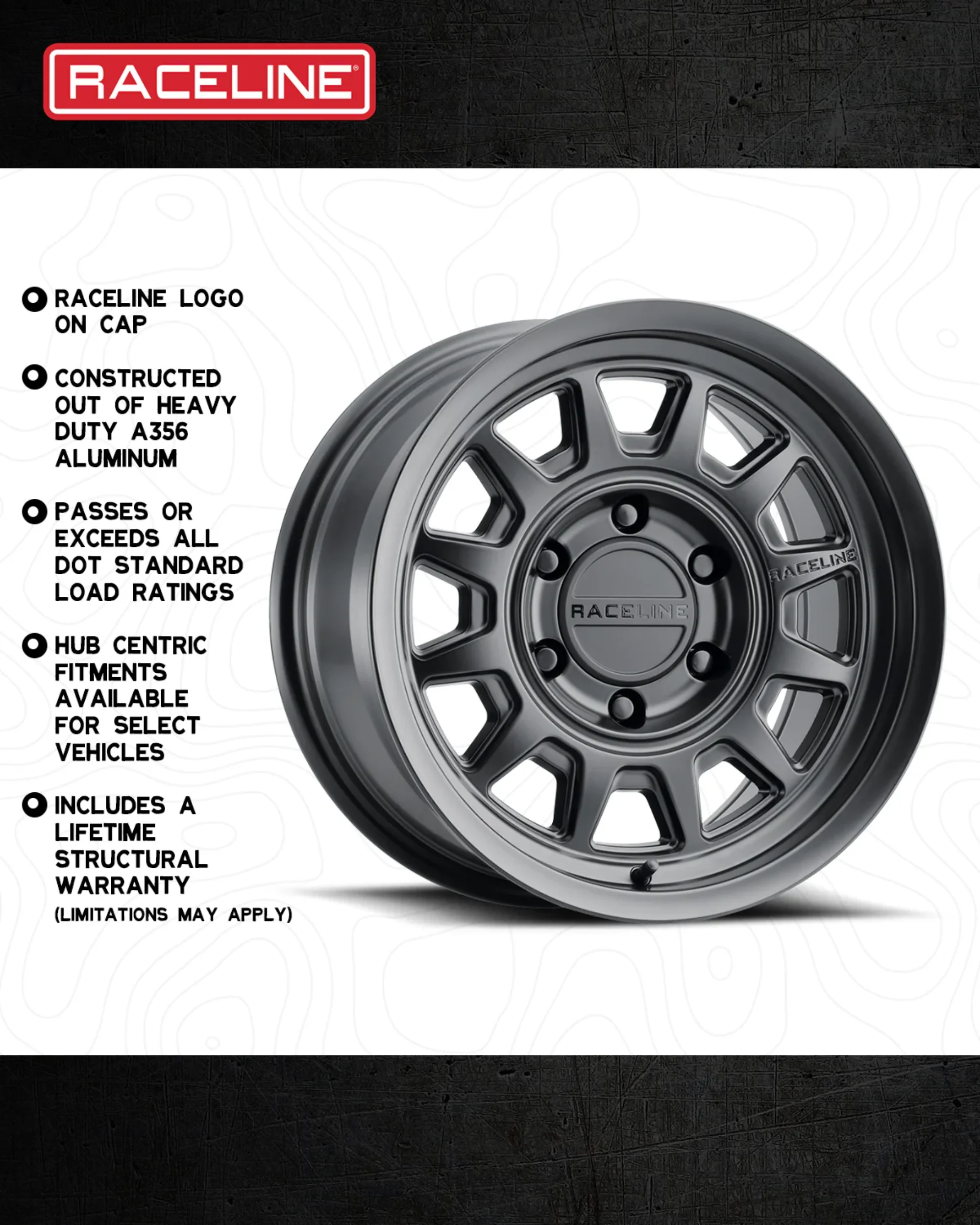 Raceline Wheels 952B Aero HD Black - Image 4
