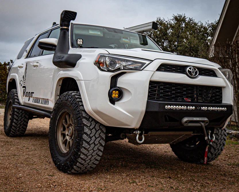 Rago Fabrication 2010-2024 5th Gen Toyota 4Runner Low Profile Ditch Light Brackets - Image 5