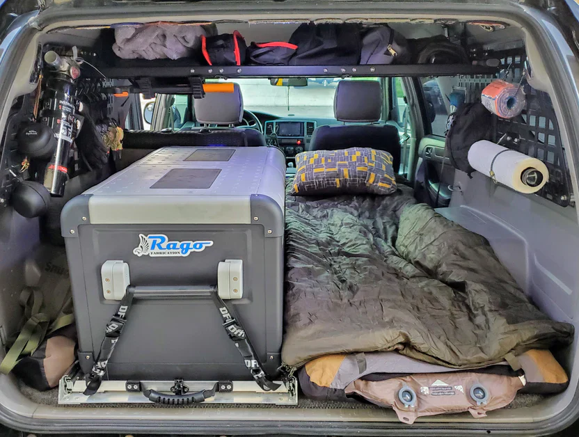 Rago Fabrication 2010-2024 5th Gen Toyota 4Runner Molle Storage Panel Shelf - Image 3