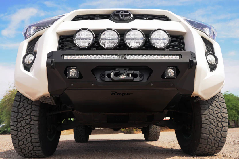 Rago Fabrication 2014-2024 Toyota 4Runner Center Mount Winch Front Bumper - Image 3