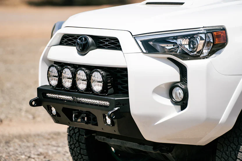 Rago Fabrication 2014-2024 Toyota 4Runner Center Mount Winch Front Bumper - Image 4