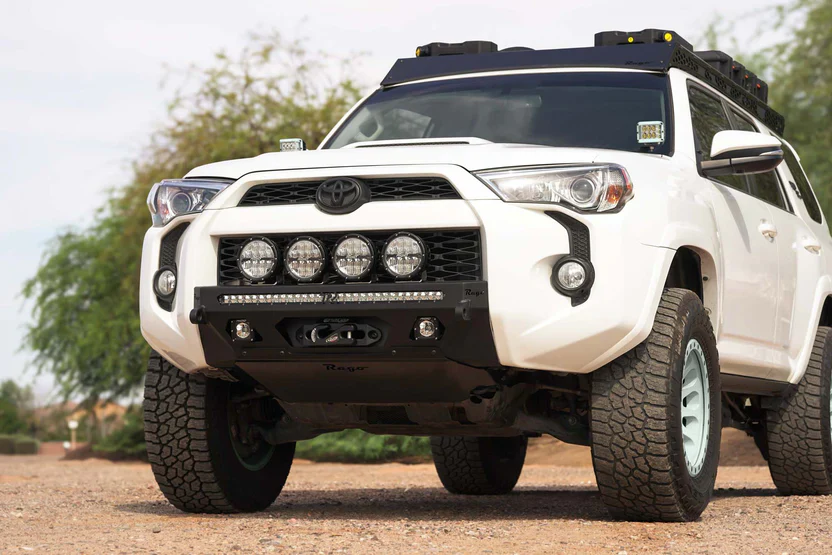 Rago Fabrication 2014-2024 Toyota 4Runner Center Mount Winch Front Bumper - Image 5