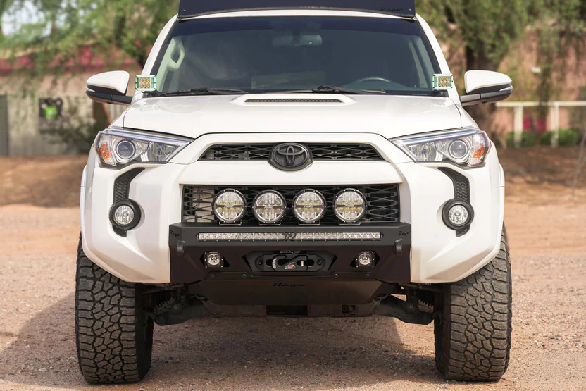 Rago Fabrication 2014-2024 Toyota 4Runner Center Mount Winch Front Bumper - Image 6