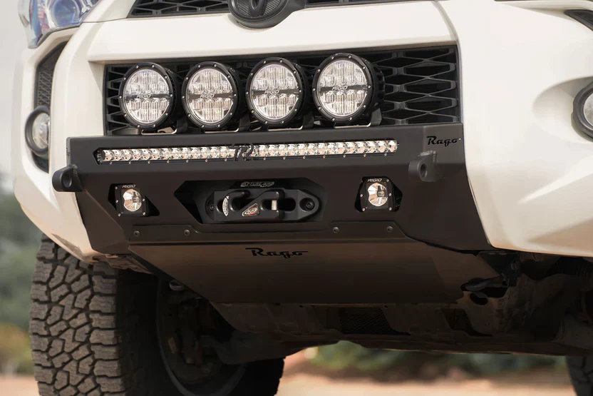 Rago Fabrication 2014-2024 Toyota 4Runner Center Mount Winch Front Bumper - Image 7