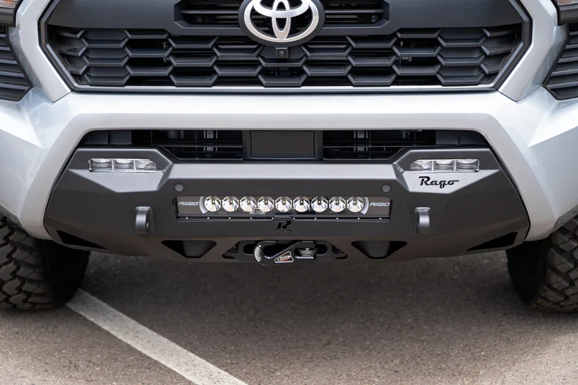 Rago Fabrication 2024+ Toyota Tacoma Center Mount Winch Front Bumper - Image 3