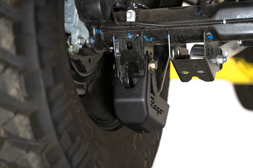 Rago Fabrication 2024+ Toyota Tacoma Rear Shock Guards - Image 4
