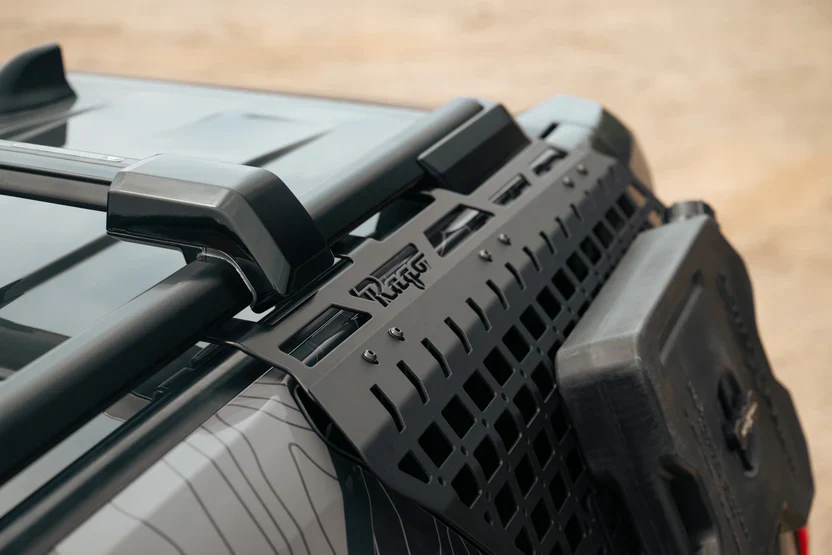 Rago Fabrication 2025+ Toyota 4Runner Exterior Molle Storage Panels For Factory Roof Rails - Image 3