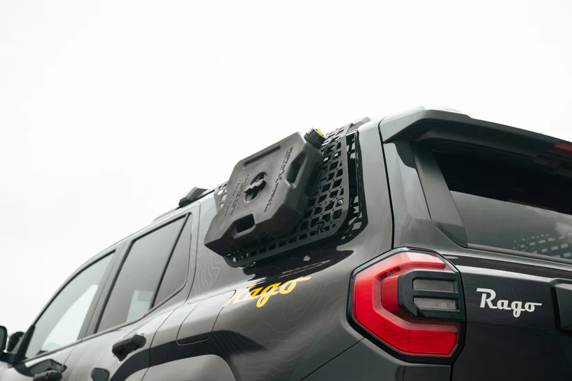 Rago Fabrication 2025+ Toyota 4Runner Exterior Molle Storage Panels For Factory Roof Rails - Image 6