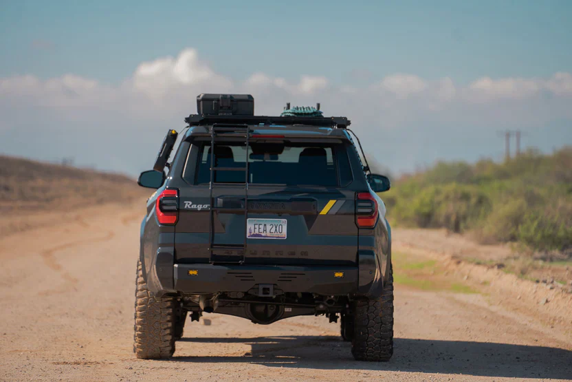 Rago Fabrication 2025+ Toyota 4Runner Rear Hatch Ladder - Image 5