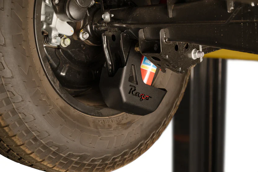 Rago Fabrication 2025+ Toyota 4Runner Rear Shock Guards - Image 4