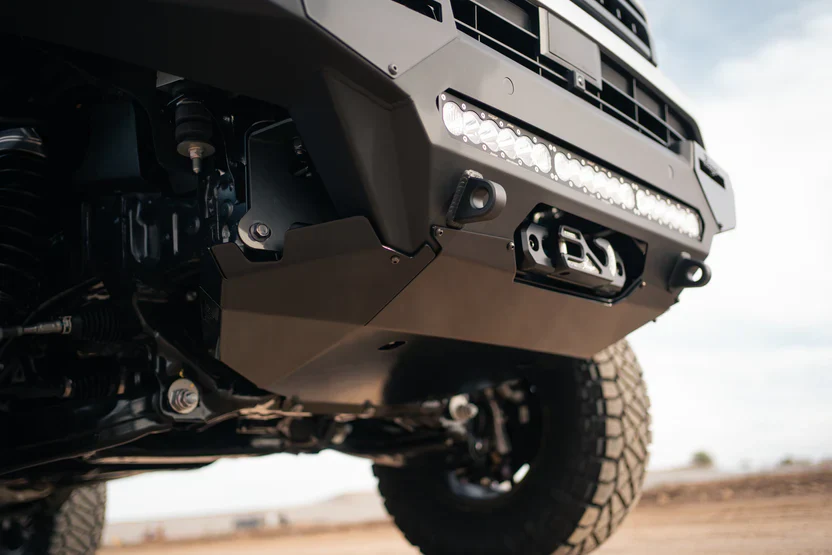 Rago Fabrication 2025+ Toyota 4Runner Skid Plate for Full-Width Winch Front Bumper - Image 3