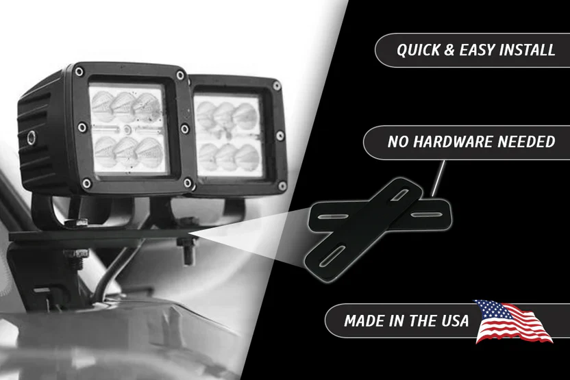 Rago Fabrication Ditch Light Bracket Extensions | Pair - Image 4
