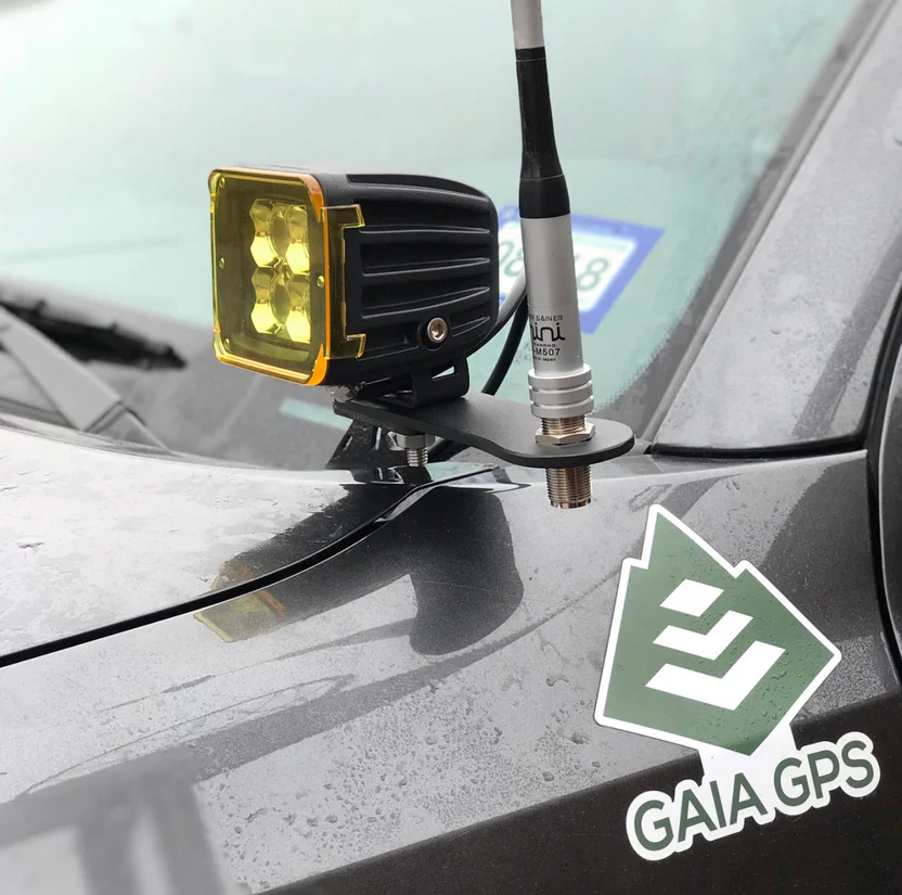 Rago Fabrication Ham Antenna Ditch Bracket Extension - Image 3
