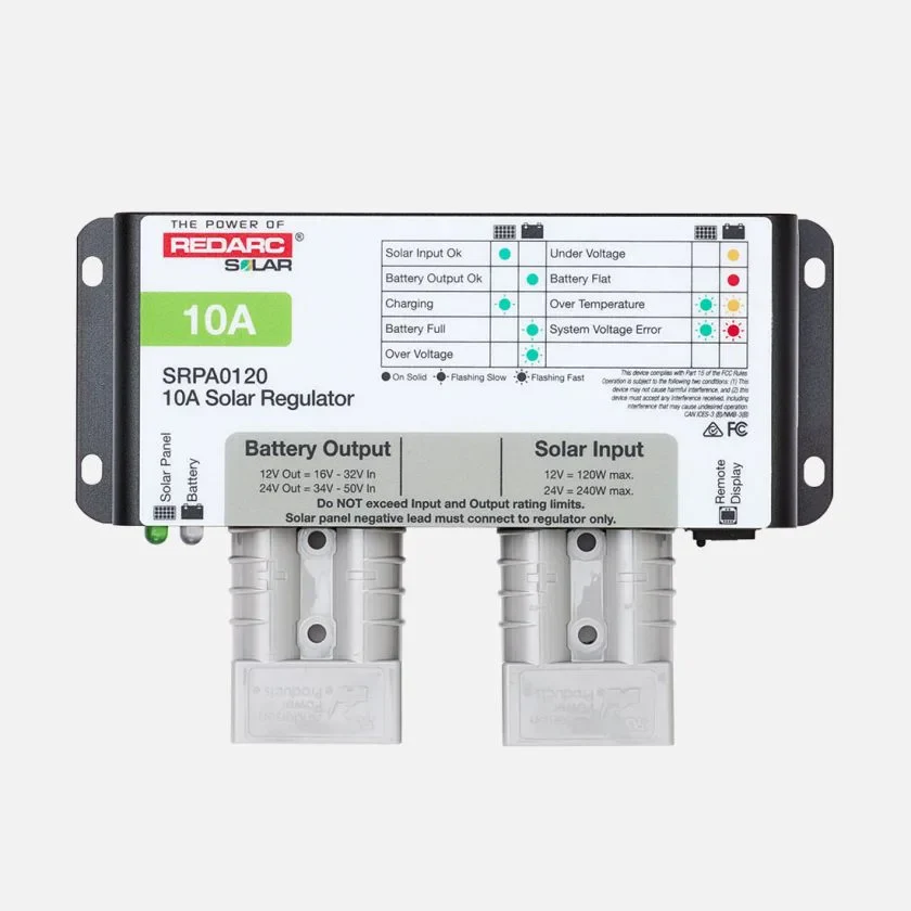 Redarc 10 Amp Solar Regulator - Image 2