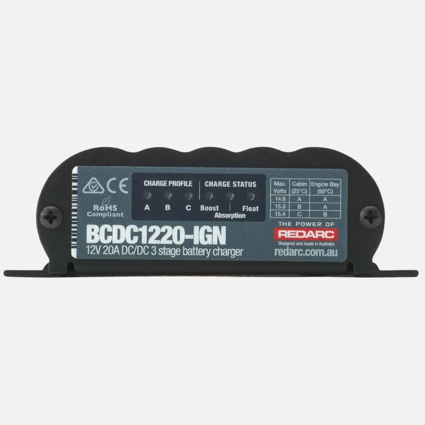 Redarc 20A In-Vehicle DC Battery Charger (Ignition Control) - Image 3