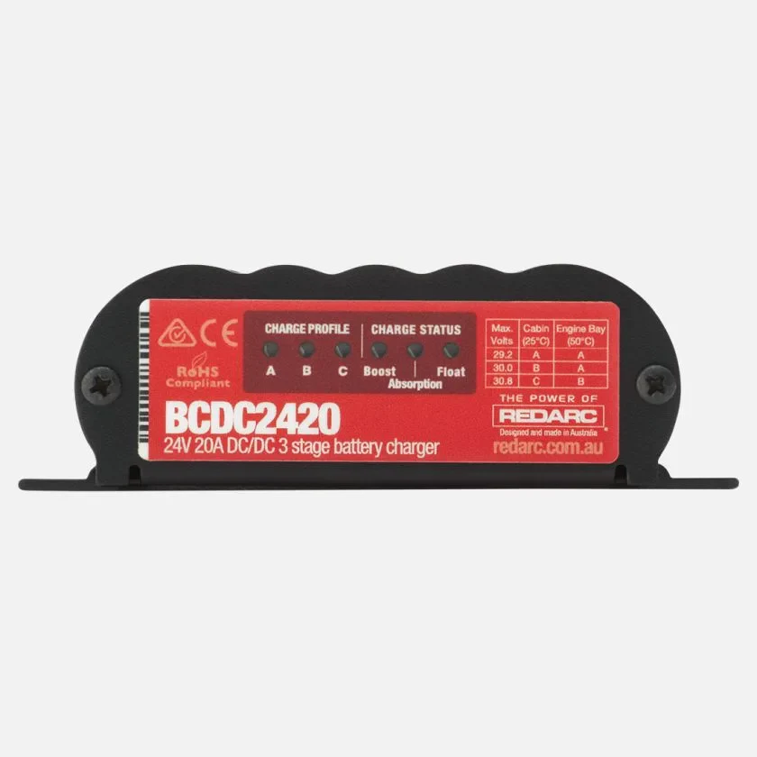 Redarc 24V 20A In-Vehicle DC Battery Charger - Image 2