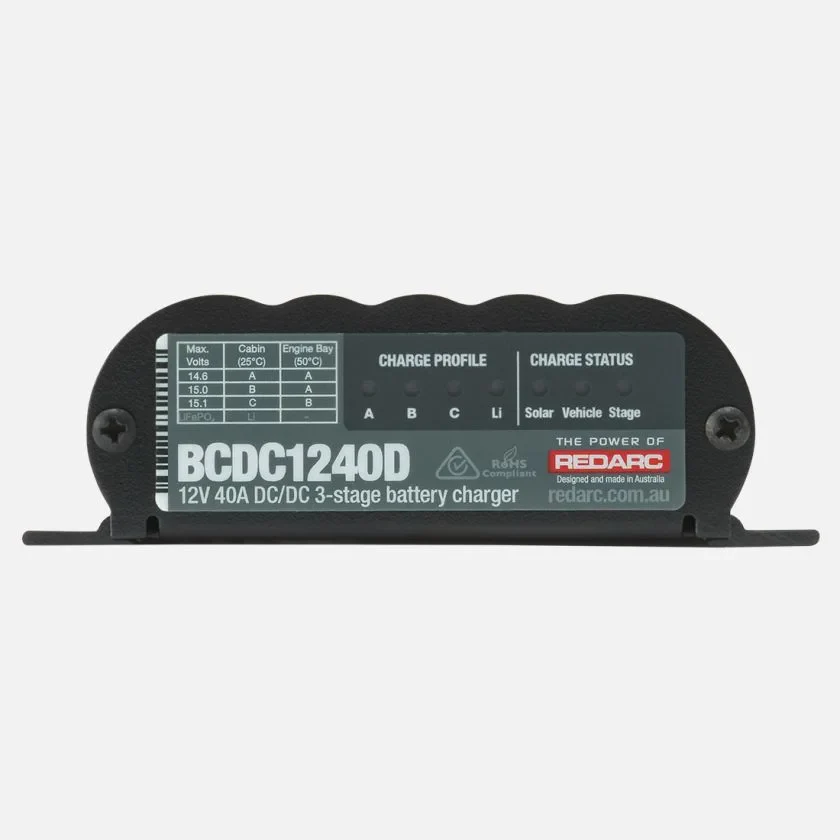 Redarc BCDC Classic40 12V 40A DC Battery Charger - Image 3