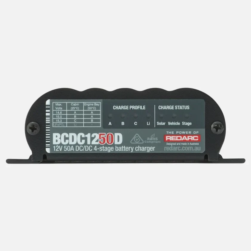 Redarc BCDC Classic50 12V 50A DC Battery Charger - Image 3