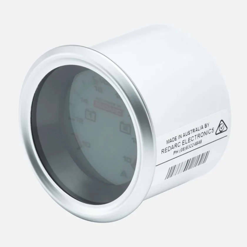 Redarc Dual Voltage 52mm Gauge with Optional Current Display - Image 13