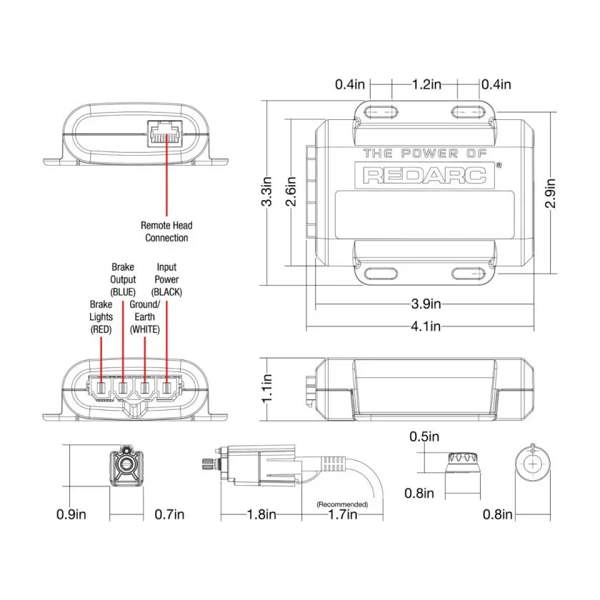 Redarc Tow-Pro Liberty Electric Brake Controller - Image 6