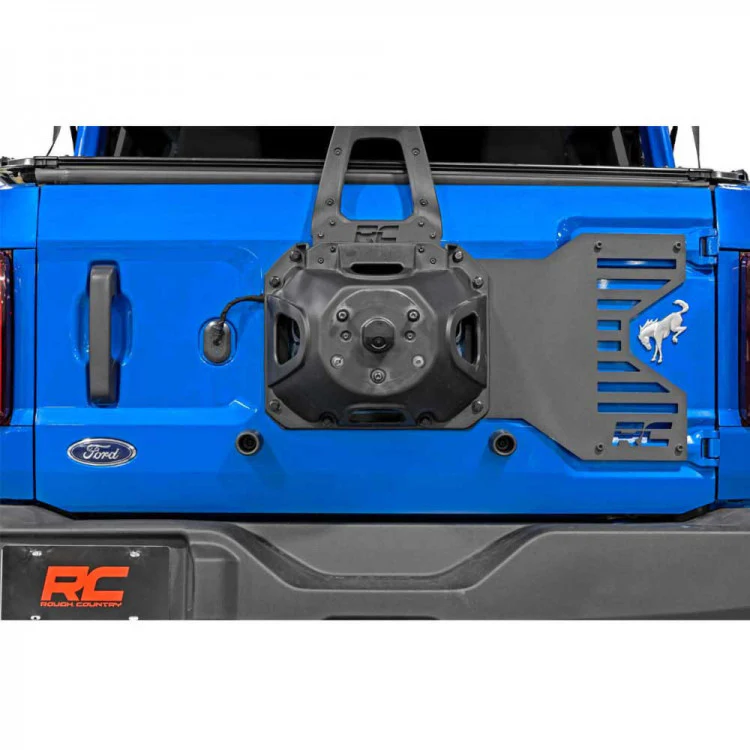 Rough Country Spare Tire Relocation And Reinforcement Plate Bronco 2021-2025 - Image 3