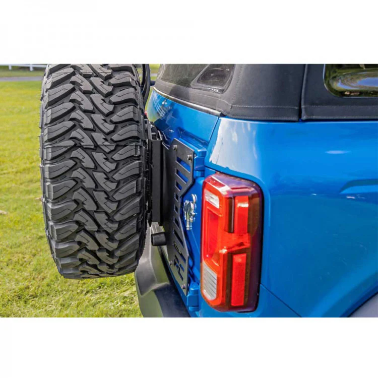 Rough Country Spare Tire Relocation And Reinforcement Plate Bronco 2021-2025 - Image 4