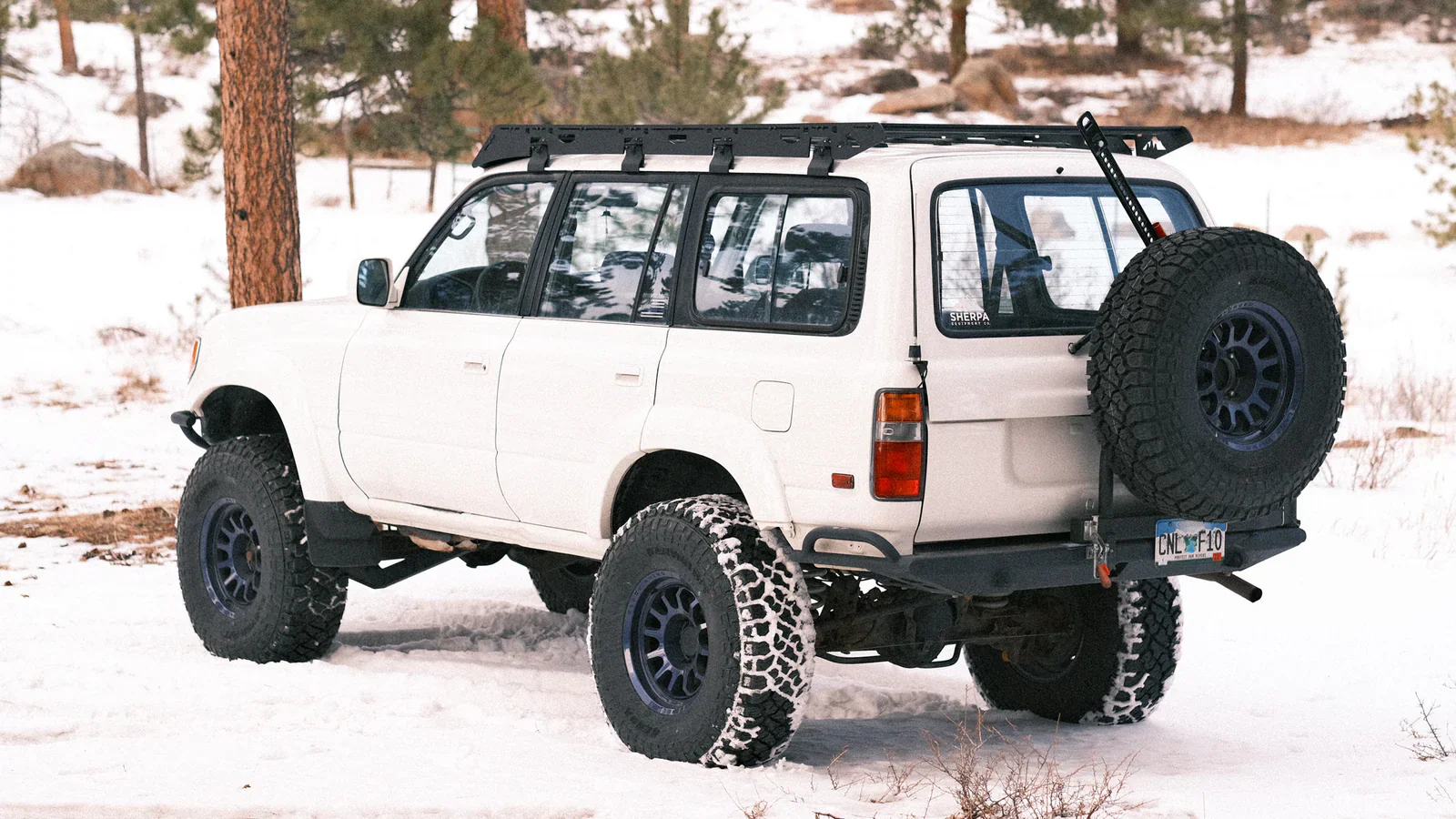 Sherpa The La Sal 1990-1997 Land Cruiser 80 Series Roof Rack - Image 4