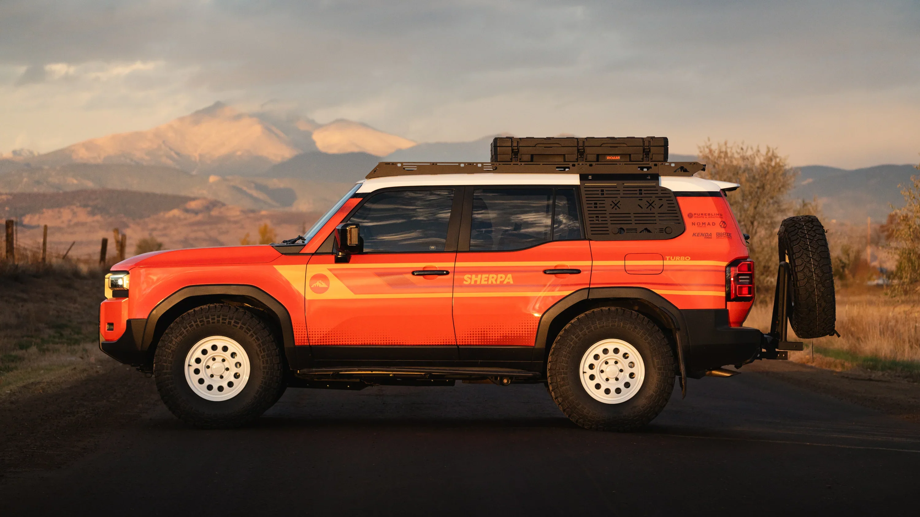 Sherpa LC250/GX550 Window Panel - Image 5