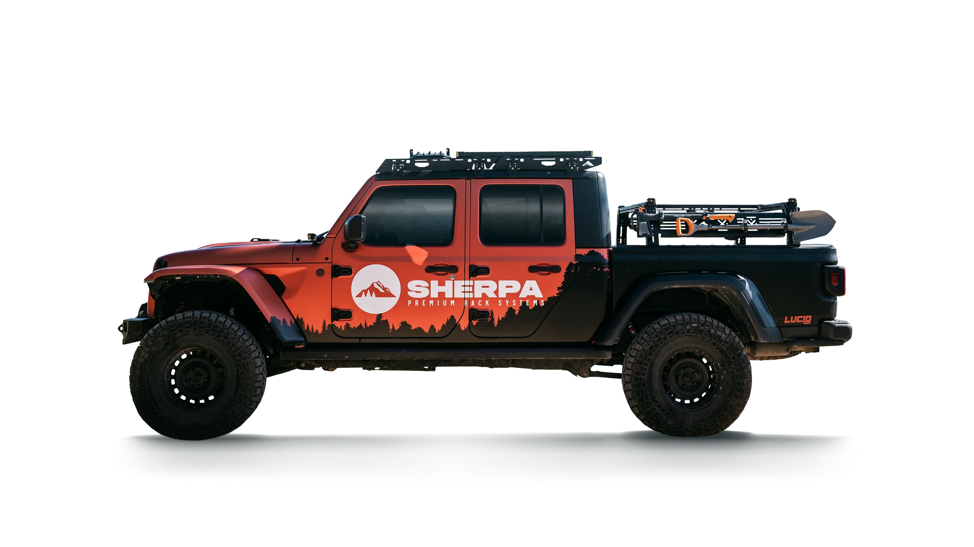 Sherpa Mid-Height Pak System 2020-2026 Jeep Gladiator JT - Image 4