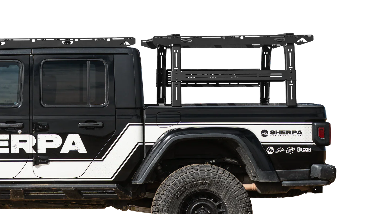 Sherpa Rack-Height PAK System 2020-2026 Jeep Gladiator - Image 3
