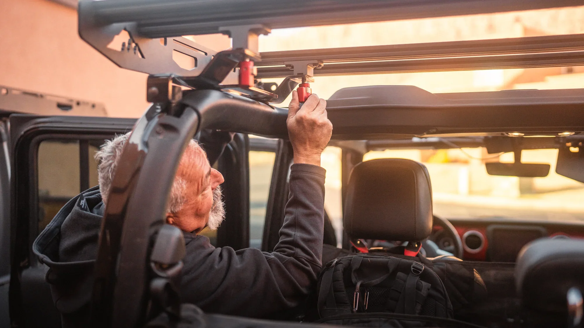 Sherpa The JLU QDHD 2018-2025 Jeep Wrangler JLU Roof Rack - Image 5