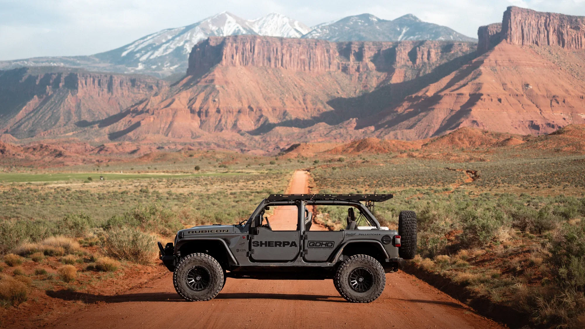 Sherpa The JLU QDHD 2018-2025 Jeep Wrangler JLU Roof Rack - Image 7
