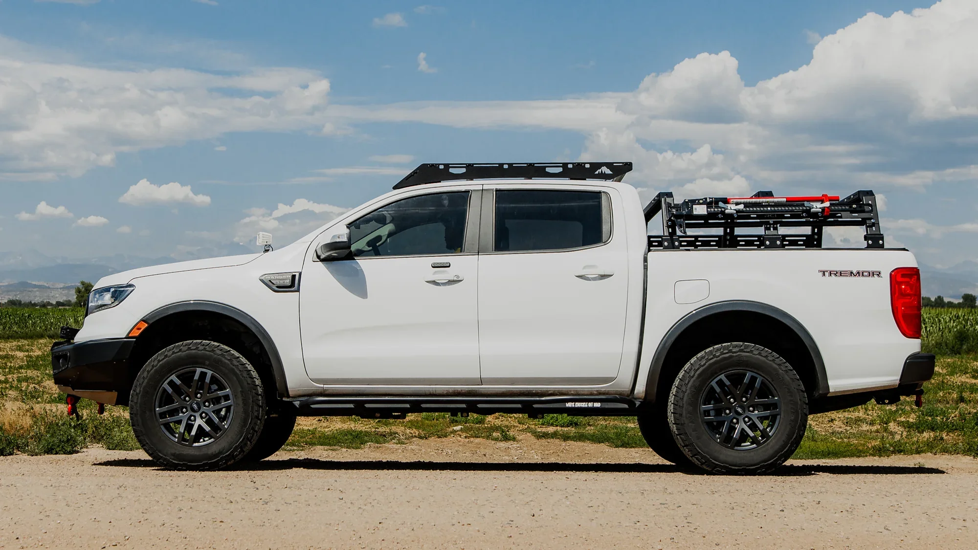 Sherpa The Redcloud 2019-2025 Ford Ranger SuperCrew Roof Rack - Image 3