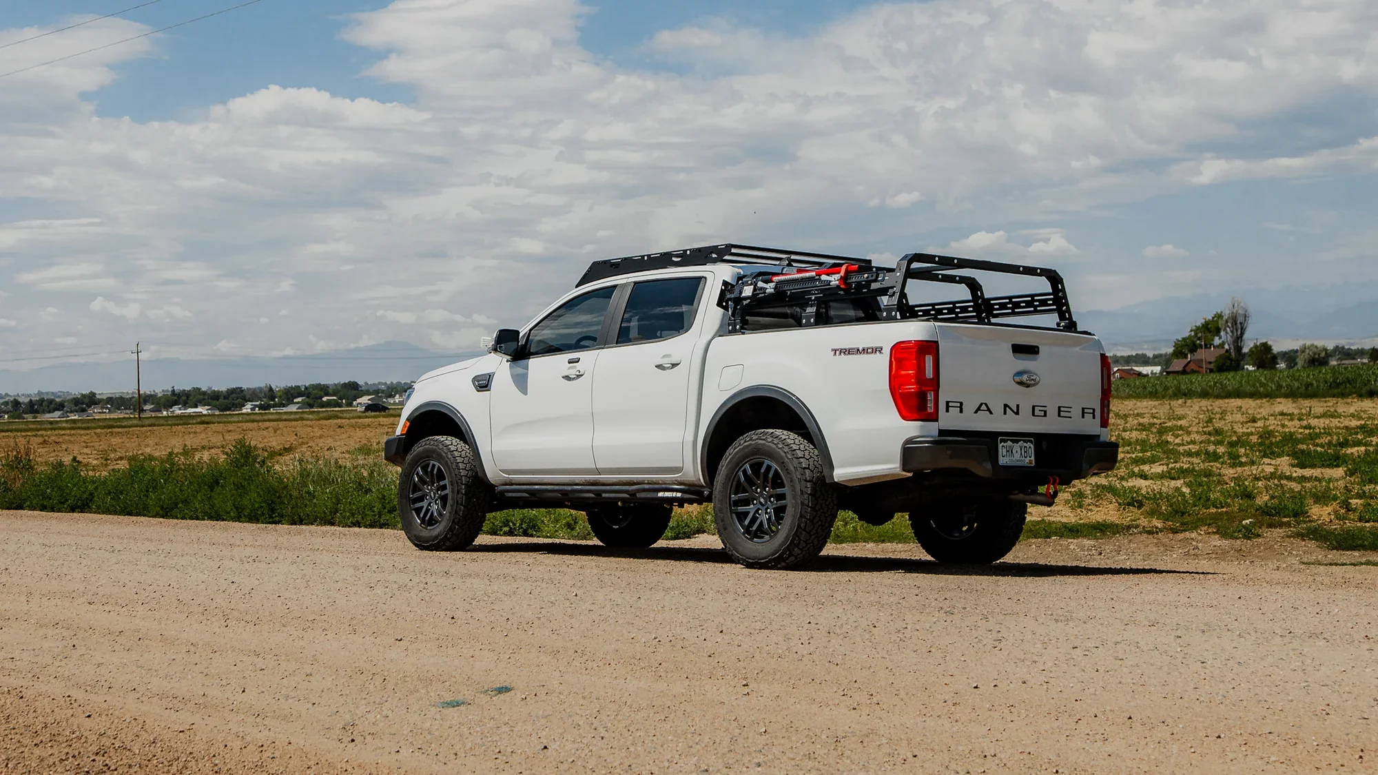 Sherpa The Redcloud 2019-2025 Ford Ranger SuperCrew Roof Rack - Image 5