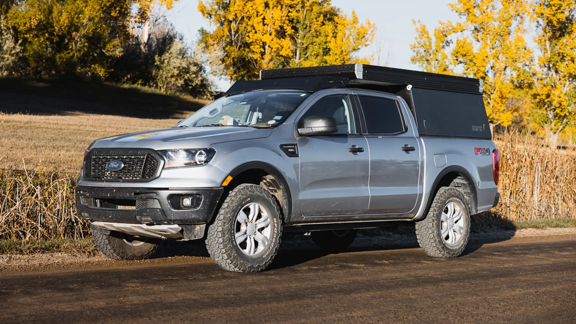 Sherpa The Stratus 2019-2025 Ford Ranger SuperCrew Camper Roof Rack - Image 5