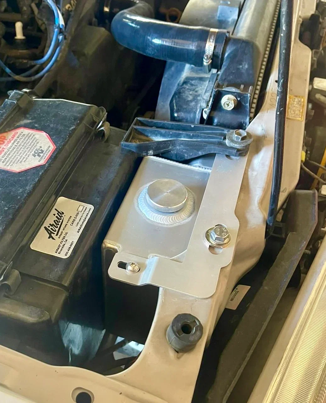 Snowbound Customs 3rd Gen 4Runner/1st Gen Tacoma Aluminum Washer Fluid Relocation Reservoir - Image 6