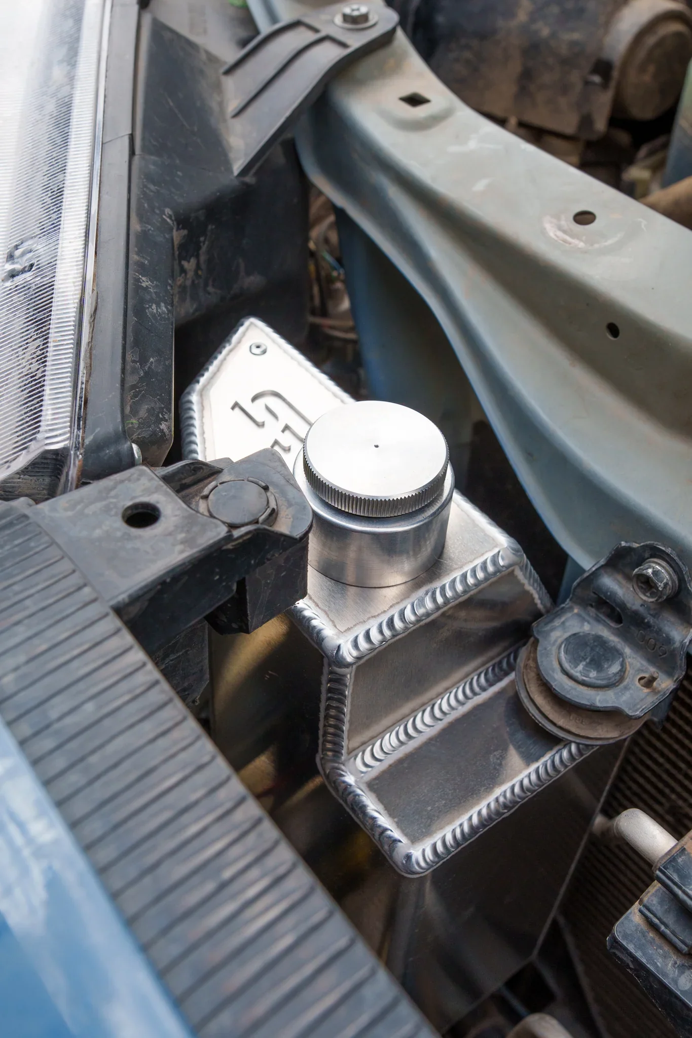 Snowbound Customs 5th Gen 4Runner Aluminum Washer Fluid Relocation Reservoir - Image 8
