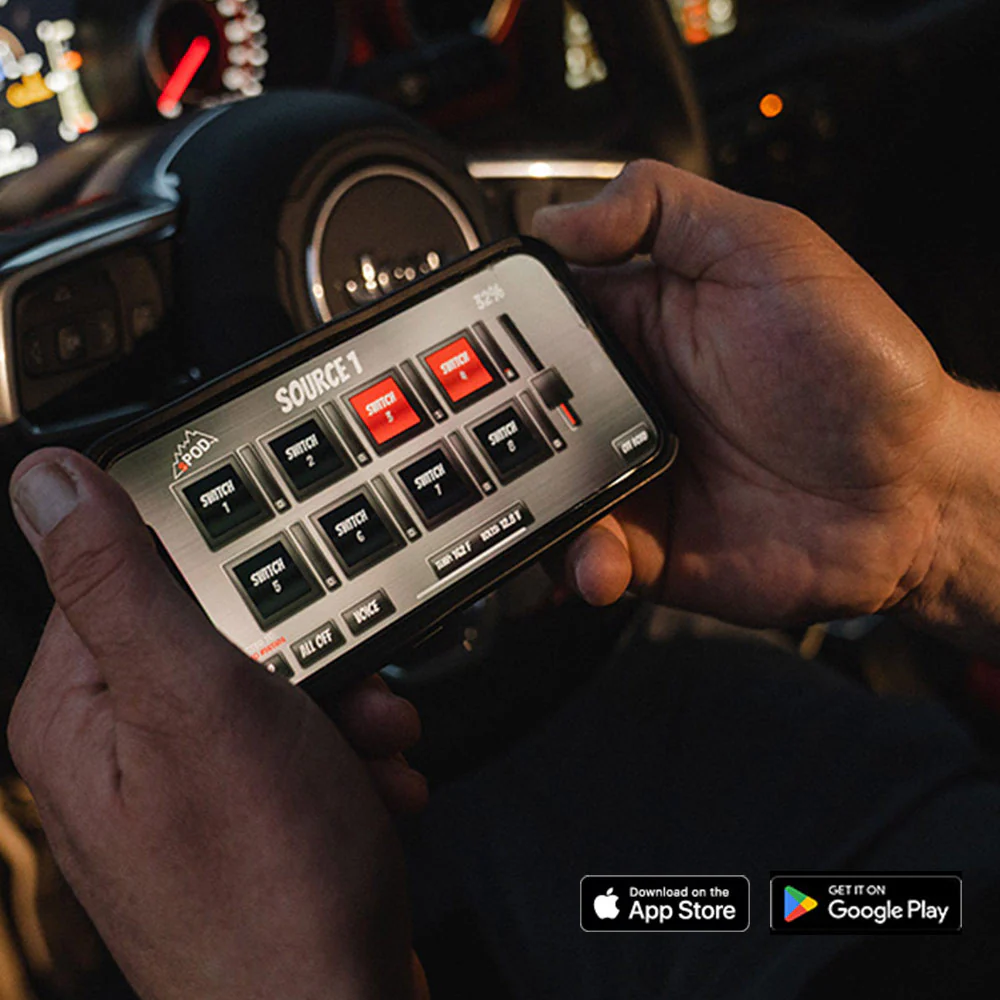 sPOD BantamX Wireless Switch Controller - Jeep JL/JT 392 V8 2018+ - Image 2