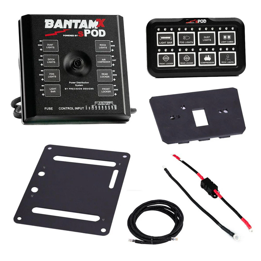 sPOD HD BantamX Center Console Kit - Can-Am Maverick R 2024 - Image 2