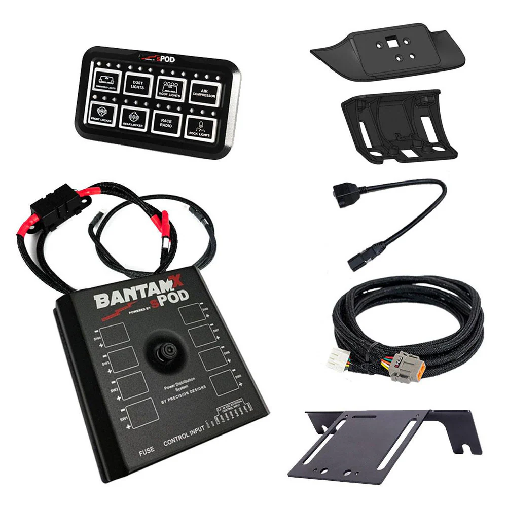 sPOD HD BantamX Power Management Vehicle Kit - Ford F-250/350 Super Duty 2023+ - Image 2