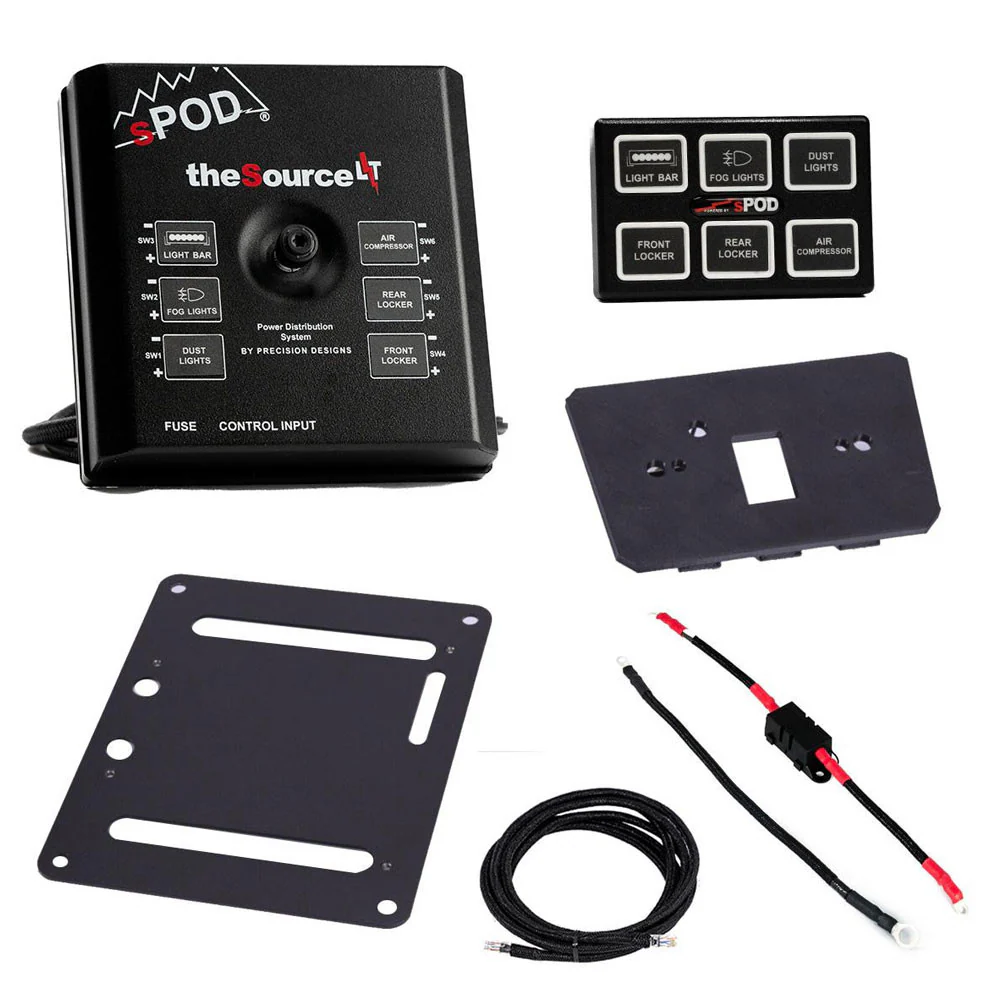 sPOD Mini6 Steering Wheel Mount Kit - Can-Am Maverick R 2024 - Image 2