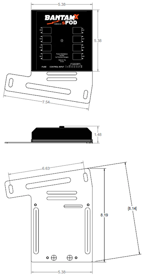 sPOD Touchscreen BantamX Kit - Jeep JK 2009-2018 - Image 4