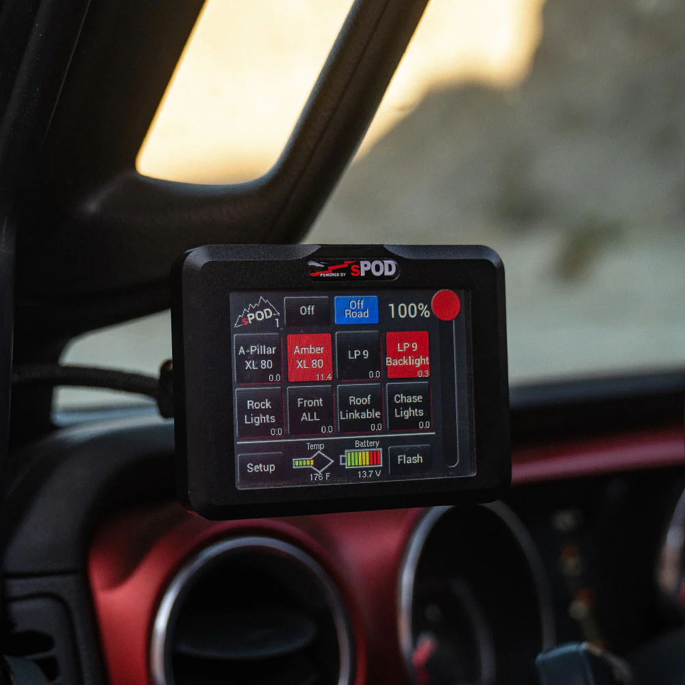sPOD Touchscreen BantamX Kit - Jeep JL/JT - Image 3