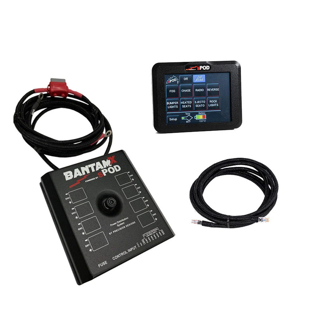 sPOD Touchscreen BantamX Vehicle Kit - Toyota Tundra 2022-2026 - Image 2