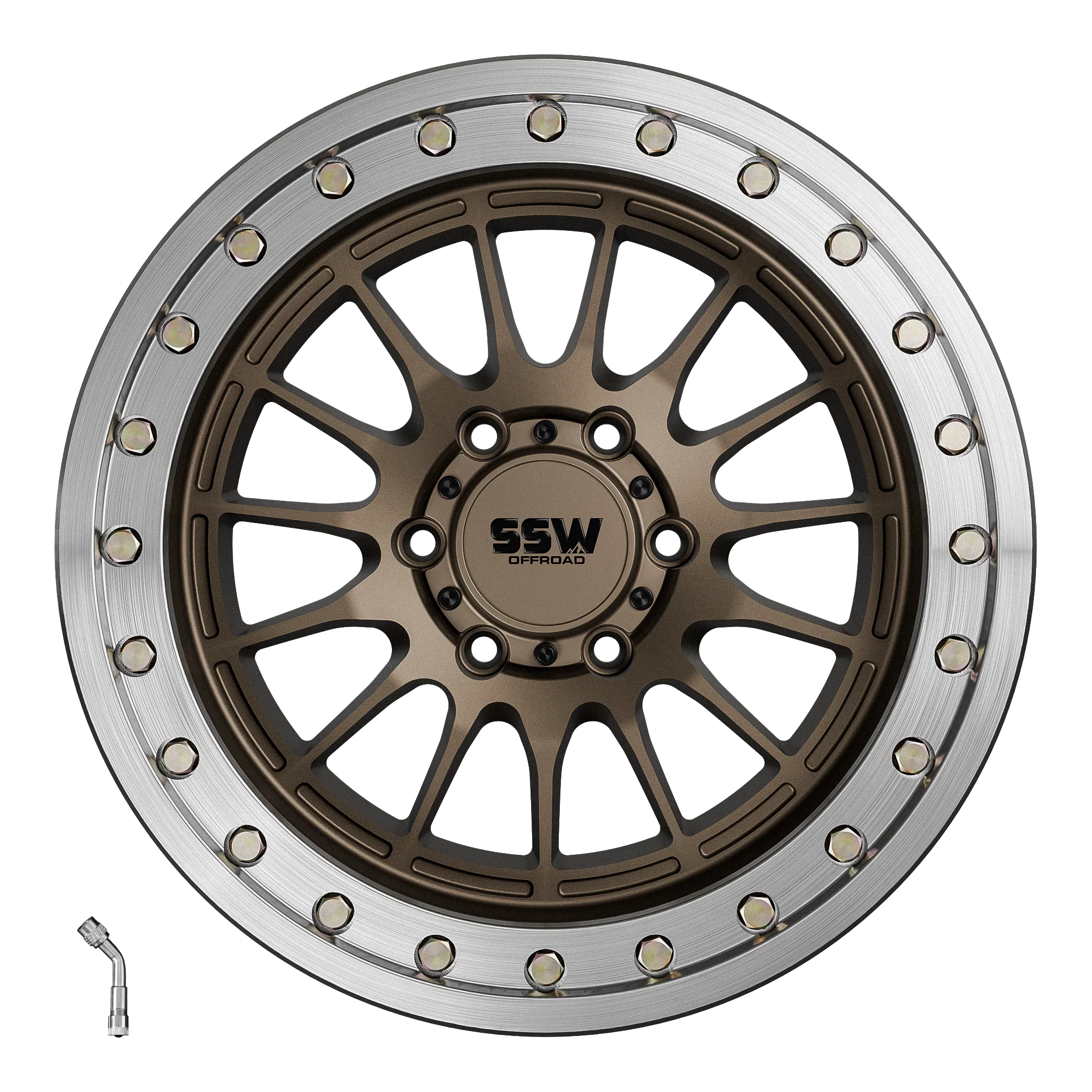 SSW Beadlock Dakar 17x9 -25 Offset - Image 3
